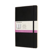 Moleskine Notebook Black Large Ruled + Plain Soft Cover - Cafe Supply