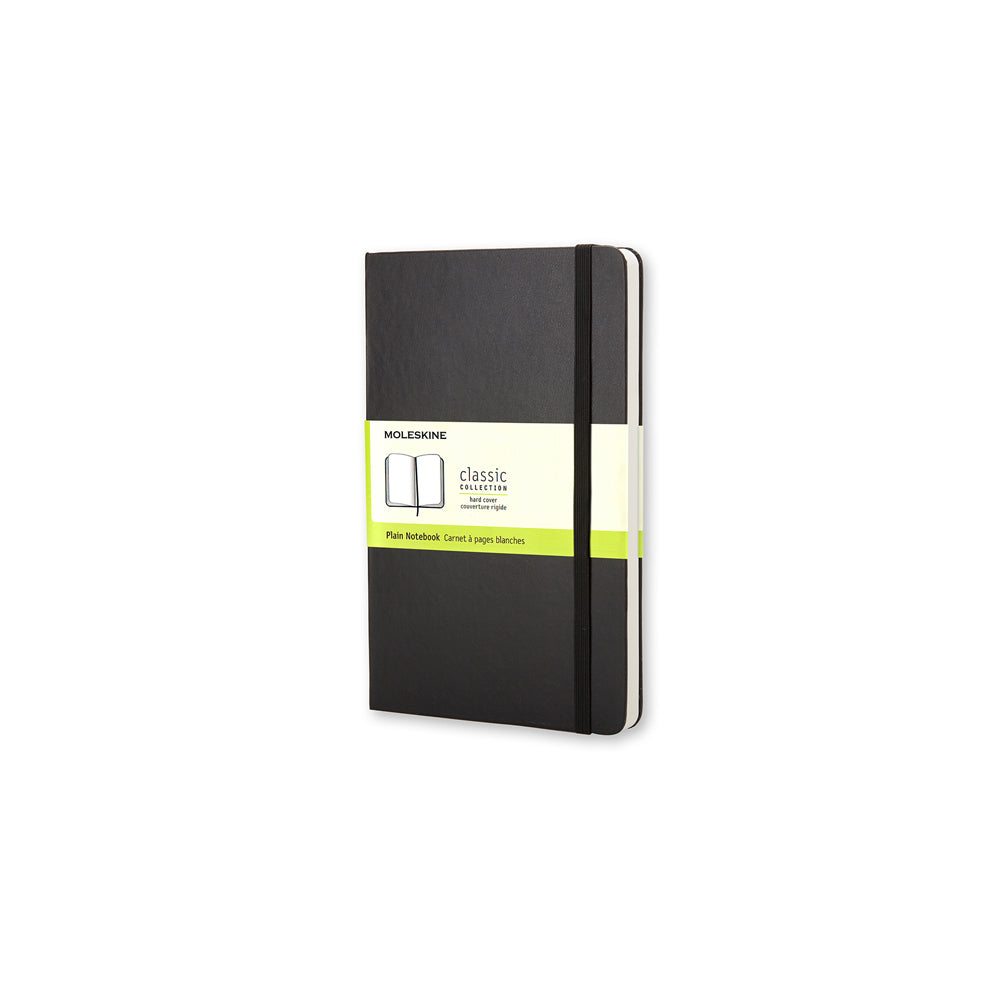 Moleskine Notebook Pocket Black Hard Cover Plain - Cafe Supply