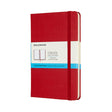 Moleskine Notebook Medium Dot Scarlet Red Hard - Cafe Supply