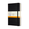 Moleskine Notebook Large Expanded Ruled Black Hard - Cafe Supply