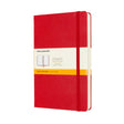 Moleskine Notebook Large Expanded Ruled Scarlet Red Hard - Cafe Supply