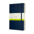 Moleskine Notebook Large Expanded Plain Sapphire Blue Hard - Cafe Supply