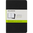 Moleskine Cahier Journals Pocket Black Plain Pack 3 - Cafe Supply