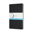 Moleskine Cahier Journals Large Black Dot Pack 3 - Cafe Supply