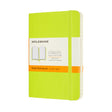 Moleskine Notebook Pocket Ruled Lemon Green Soft - Cafe Supply