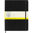 Moleskine Notebook XL Black Soft Cover Square - Cafe Supply