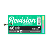 Luxpad Revision Study Cards 100x50mm Plain Assorted Colours with Binding Ring - Cafe Supply