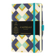 Castelli Notebook Oro Pocket Ruled Chess - Cafe Supply