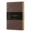 Castelli Notebook Harris A5 Ruled Tobacco Brown - Cafe Supply