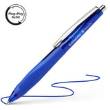 Schneider Ballpoint Pen Haptify Medium Blue Ink Blue Barrel - Cafe Supply