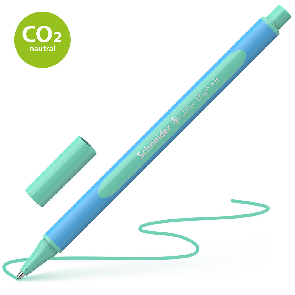 Schneider Ballpoint Pen Slider Edge XB Pastel Mint - Cafe Supply