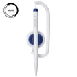 Schneider Ballpoint Pen Klick-Fix-Pen Blister Medium Blue Ink White Barrel - Cafe Supply