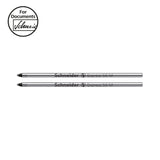 Schneider Pen Refill Ballpoint 56 Medium Black 2 pieces - Cafe Supply