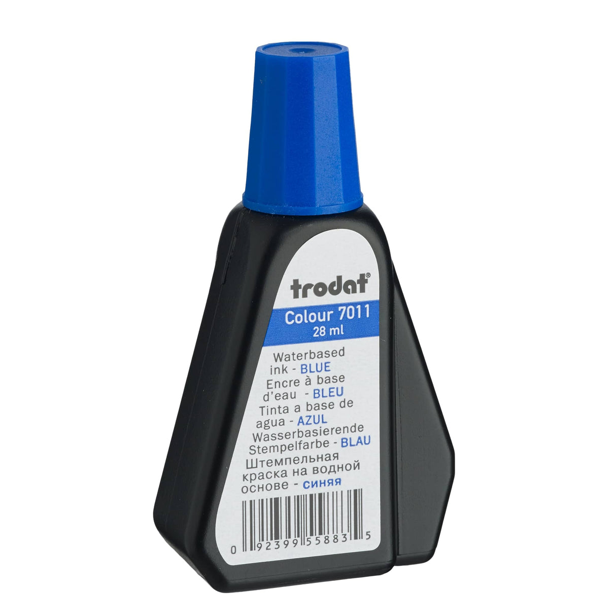 Trodat Rubber Stamp Ink 28ml 7011 Blue - Cafe Supply