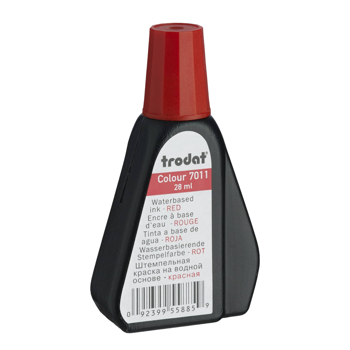 Trodat Rubber Stamp Ink 28ml 7011 Red - Cafe Supply