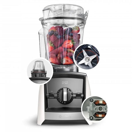 A2500i Vitamix Ascent Blender White - Cafe Supply