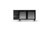 BackBar 2 Glass Swing Door CounterLine Fridge - Cafe Supply