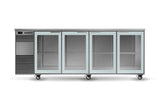 BackBar 4 Glass Swing Door Fridge - Cafe Supply