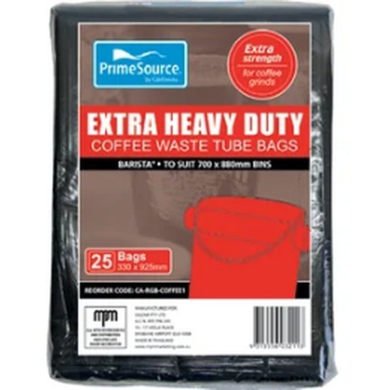 Barista Extra Heavy Duty Coffee Waste Tube Bags - Cafe Supply