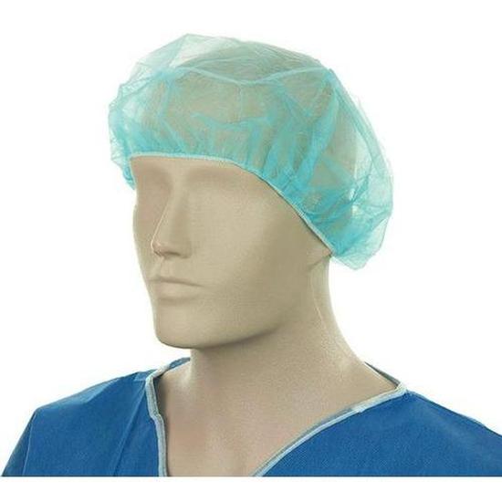 Bastion Bouffant Hat Blue 21" - Cafe Supply