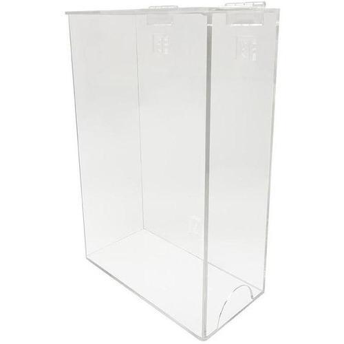 Bastion Clear Acrylic Crimp/Clip Hat Dispenser - Cafe Supply