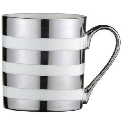 Bia Stripes Mug Platinum (4) - Cafe Supply