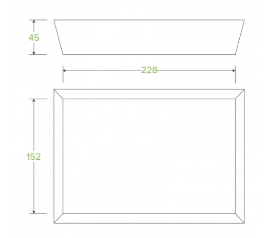 BIOBOARD TRAY #4 - Cafe Supply