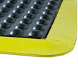 BUBBLE MAT - 900mm X 600mm - Black/Yellow - Cafe Supply