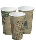 CA-SW16-Jute Single Wall Paper Hot Cup 460ml - Cafe Supply