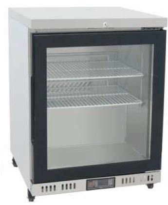 CHILLER FRIDGE CABINET GLASS DOOR MBC24G - Cafe Supply