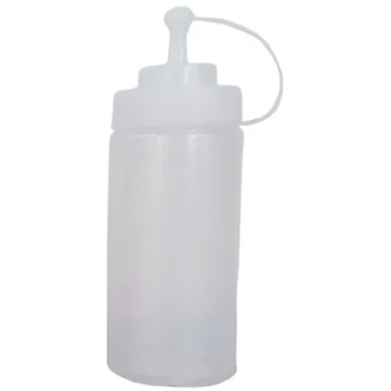 Clear Wide Mouth Squeeze Bottle 472Ml - Cafe Supply