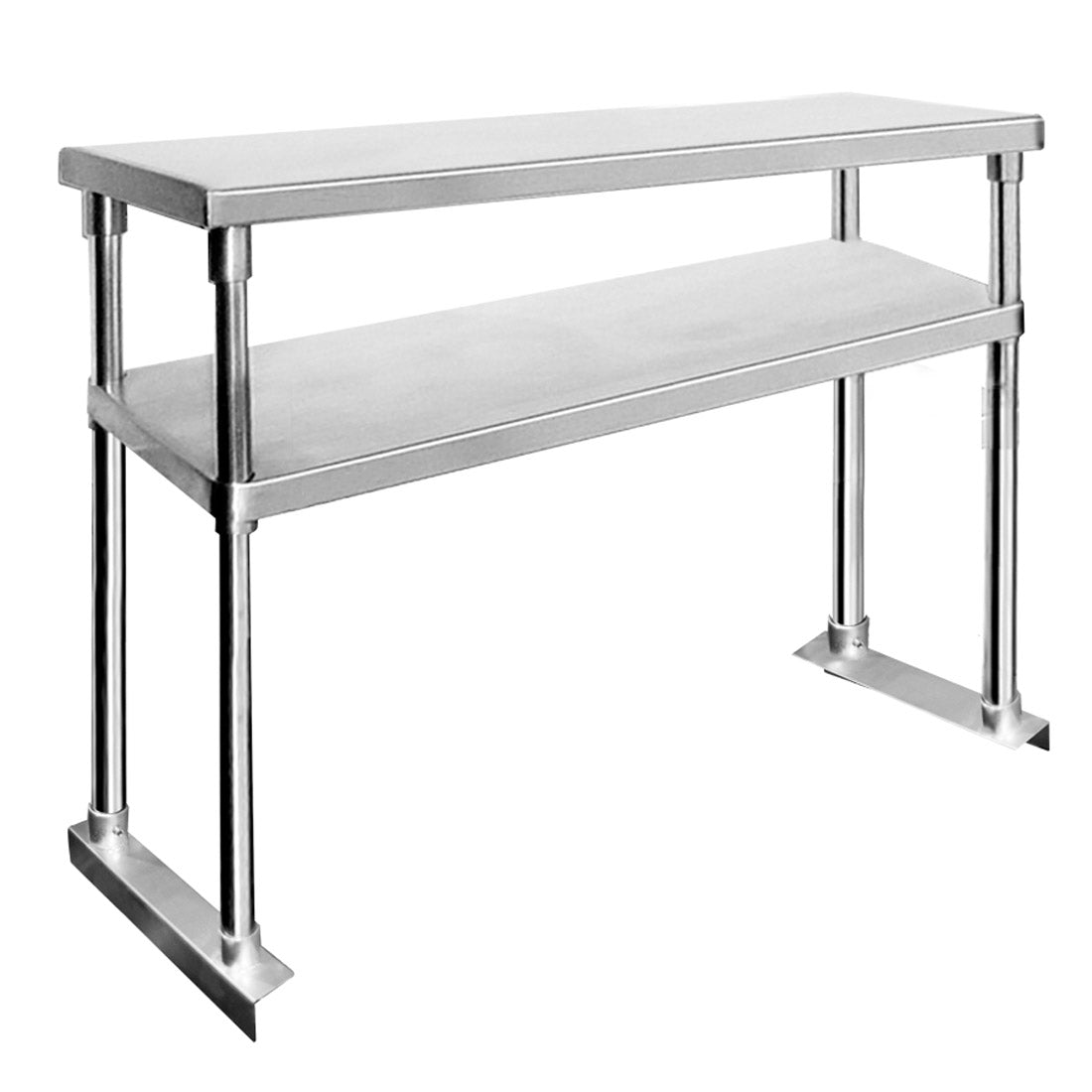 Double Tier Workbench Overshelf - Cafe Supply