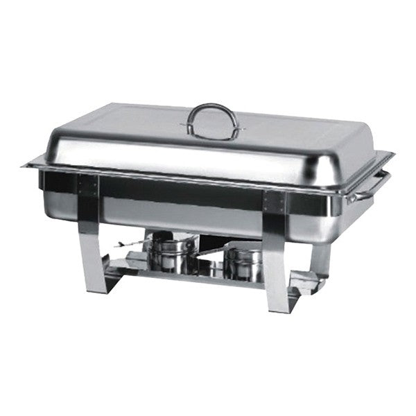 ECONOMIC OBLONG CHAFING DISH 600X360X300 | MIXRITE AT761L63-1 - Cafe Supply