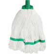 EDCO MICROFIBRE ROUND MOP HEAD GREEN - 350G/27CM - Cafe Supply