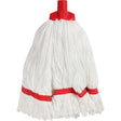 EDCO MICROFIBRE ROUND MOP HEAD RED - 350G/27CM - Cafe Supply