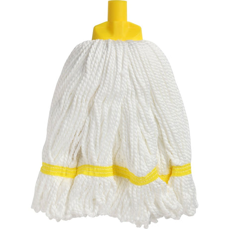 EDCO MICROFIBRE ROUND MOP HEAD YELLOW - 350G/27CM - Cafe Supply