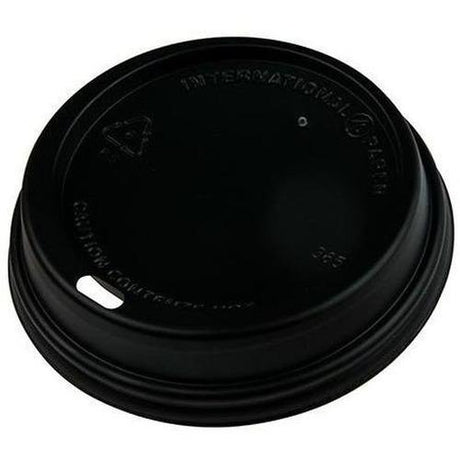 Emperor Universal Black Lid - 8oz/12oz/16oz - Cafe Supply