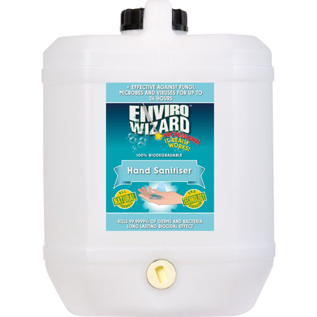 ENVIRO WIZARD HAND SANITISER 20 LITRE ***ALCOHOL FREE*** - Cafe Supply