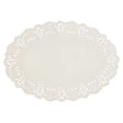 Enviroboard Lace Doyley, Oval No.1 - Cafe Supply