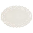 Enviroboard Lace Doyley, Oval No.2 - Cafe Supply