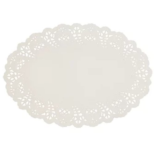 Enviroboard Lace Doyley, Oval No.3 - Cafe Supply