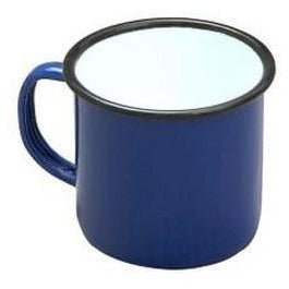 FALCON MUG ENAMELWARE BLUE 8CM 284ML - Cafe Supply