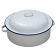 Falcon Roaster Round White 26Cm - Cafe Supply