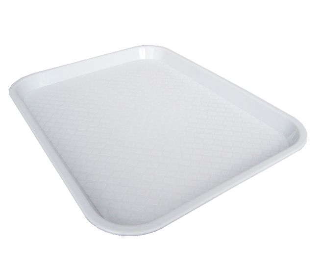 FAST FOOD TRAY WHITE - SMALL - Cafe Supply