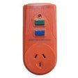 FILTA RESIDUAL CURRENT DEVICE WITH SOCKET - ORANGE - Cafe Supply