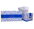 Flat Facial Tissues - White, 2 Ply, 200 Sheets (24) Per Box - Cafe Supply