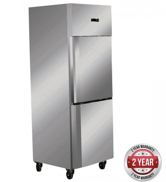 GRAND ULTRA Split 2 Doors Upright Fridge 500L - Cafe Supply