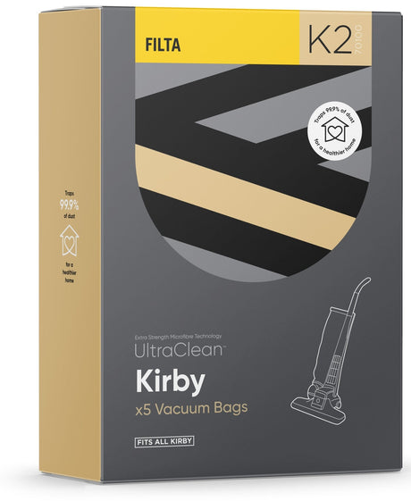 K2 - ULTRACLEAN KIRBY SMS MULTI LAYERED VACUUM BAGS 5 PACK - Cafe Supply