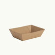 Kraft Tray Small - 13x9x5cm - Cafe Supply