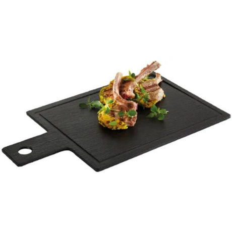 Natural Slate Tray 2 Piece Set 26X20Cm - Cafe Supply